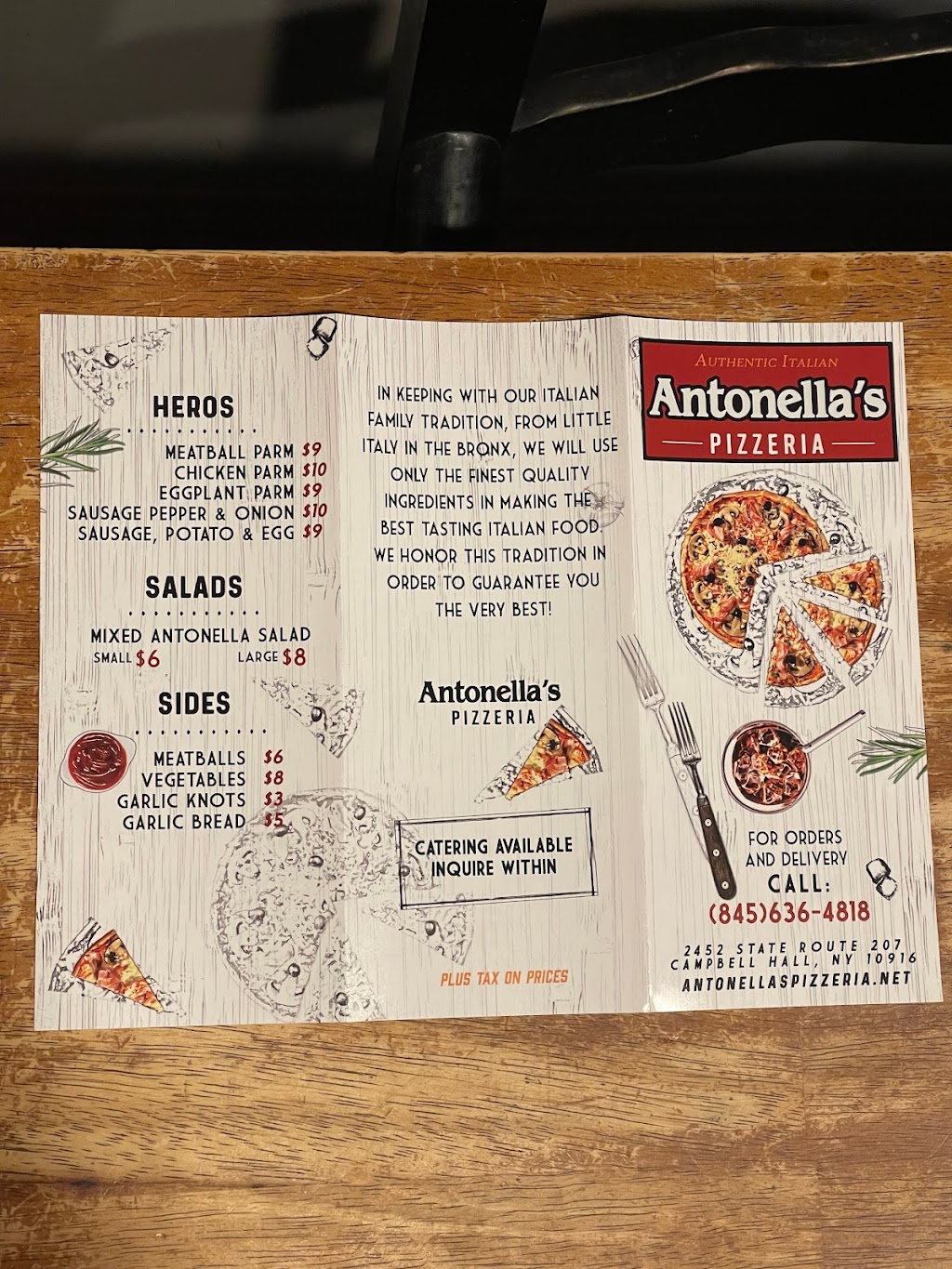 Antonellas Pizzeria | 2452 NY-207, Campbell Hall, NY 10916 | Phone: (845) 636-4818
