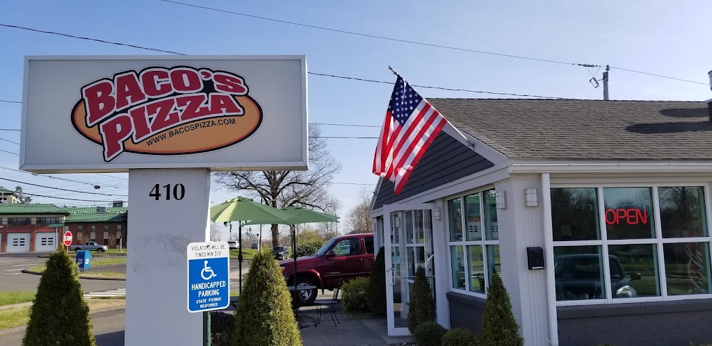Bacos Pizza | 410 Enfield St, Enfield, CT 06082 | Phone: (860) 741-8085