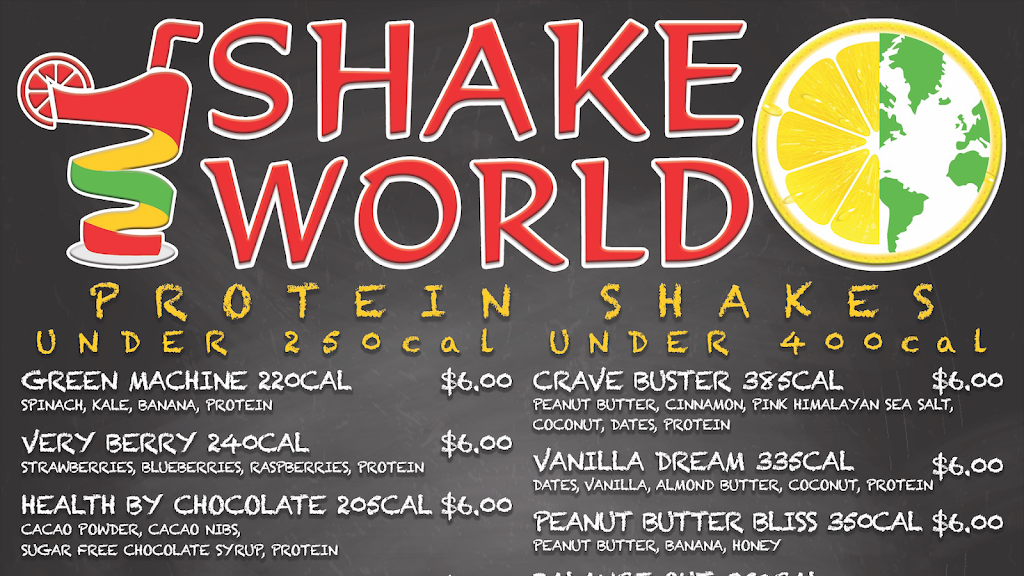 Shake World | Inside LA Fitness Club, 5065 Main St, Trumbull, CT 06611 | Phone: (203) 203-2031