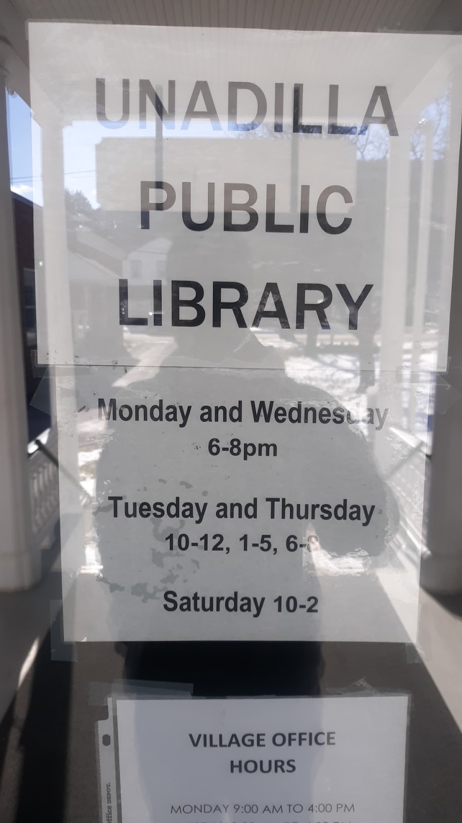 Unadilla Public Library | 193 Main St, Unadilla, NY 13849 | Phone: (607) 369-3131