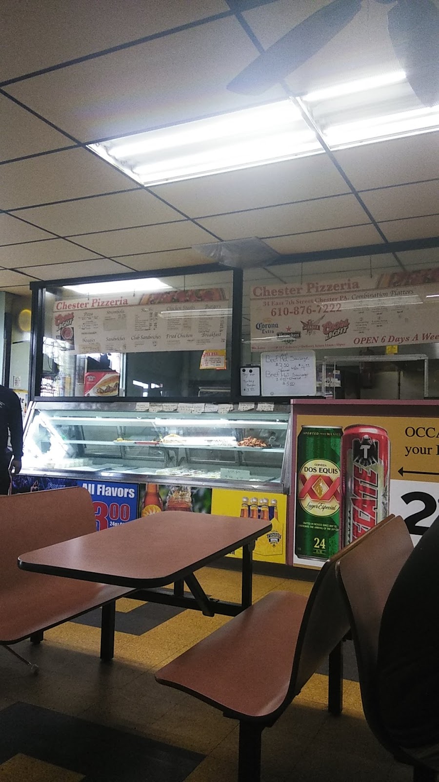 Chester Pizzeria | 32 E 7th St, Chester, PA 19013 | Phone: (610) 876-7222