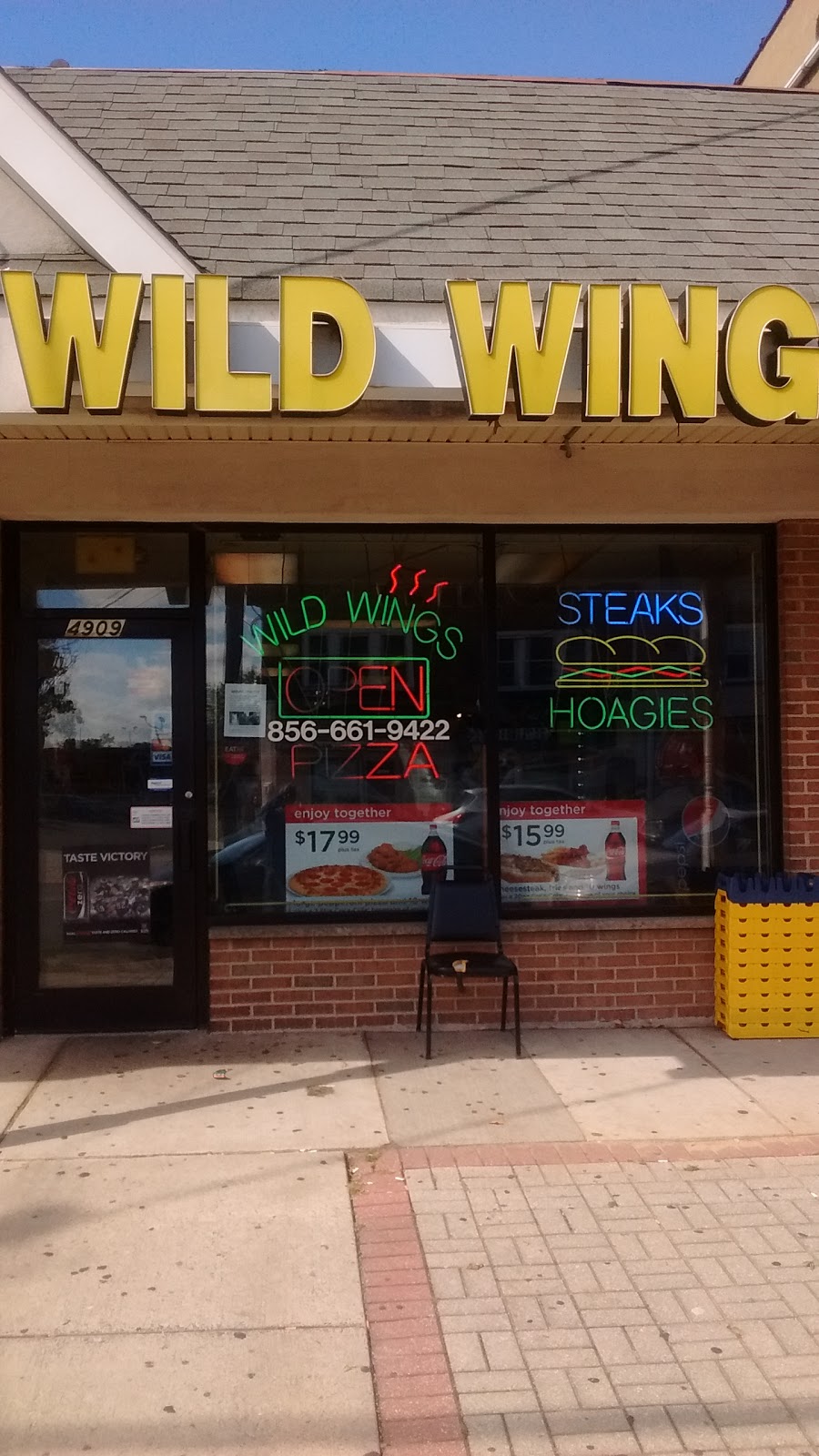 Wild Wings Pizza & Grill | 4909 Westfield Ave, Pennsauken Township, NJ 08110 | Phone: (856) 661-9422