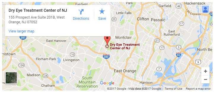 Dry Eye Treatment Center of NJ | 155 Prospect Ave Suite 201B, West Orange, NJ 07052 | Phone: (973) 447-8133