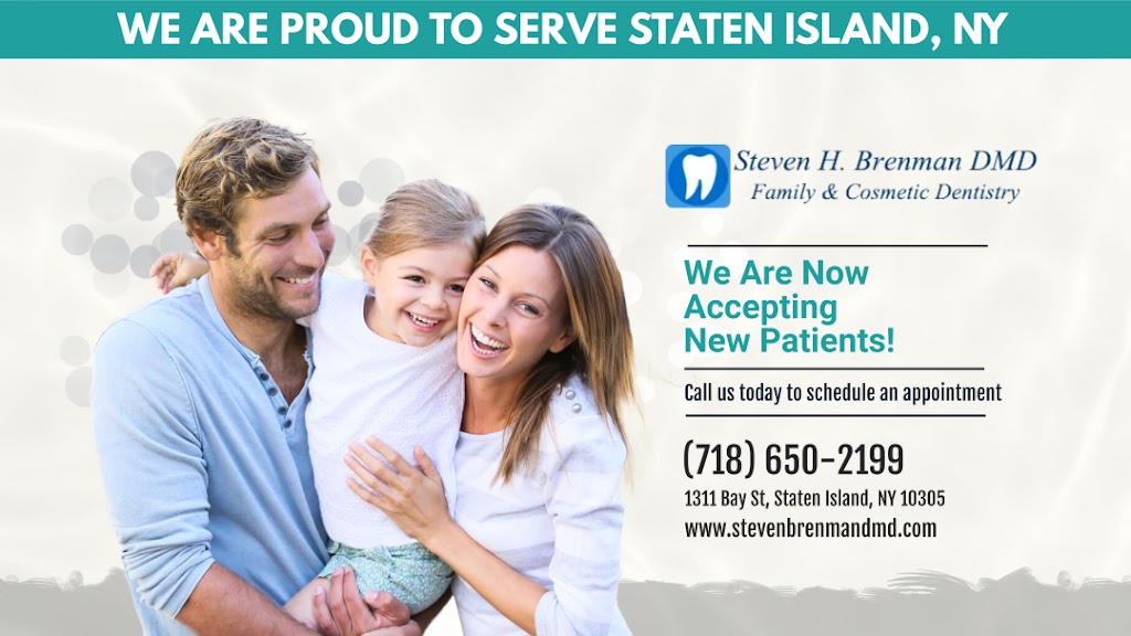 Steven H. Brenman DMD | 1311 Bay St, Staten Island, NY 10305 | Phone: (718) 650-2199