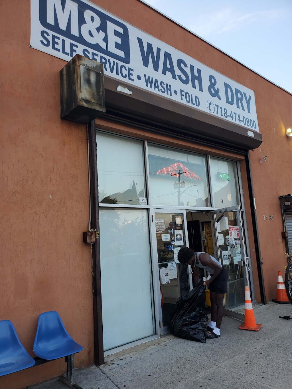 M&E Wash & Dry | 71-30 Beach Channel Dr, Queens, NY 11692 | Phone: (718) 474-0800