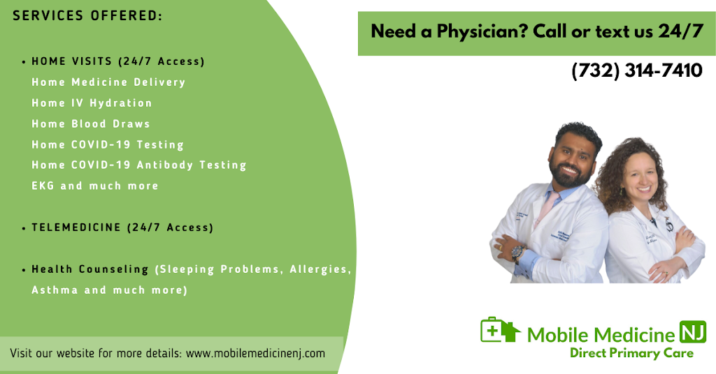 Mobile Medicine NJ | 67 Apple St, Tinton Falls, NJ 07724 | Phone: (732) 314-7410