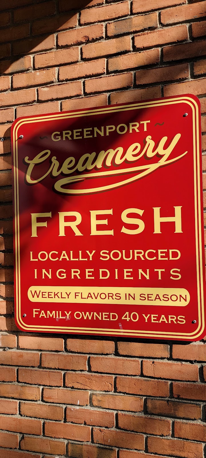 Greenport Creamery | 142 Main St, Greenport, NY 11944 | Phone: (631) 333-2818