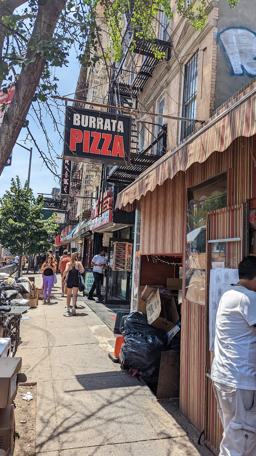 Burrata Basil Pizza | 221 Avenue A, New York, NY 10009 | Phone: (518) 548-0530