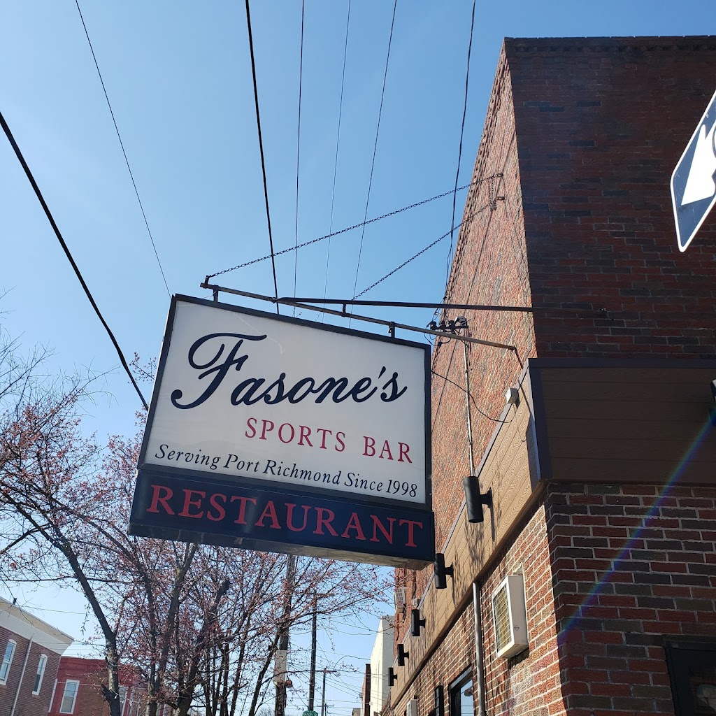 Fasones Sports Bar & Grill | 2656 Ann St, Philadelphia, PA 19134 | Phone: (215) 427-6192