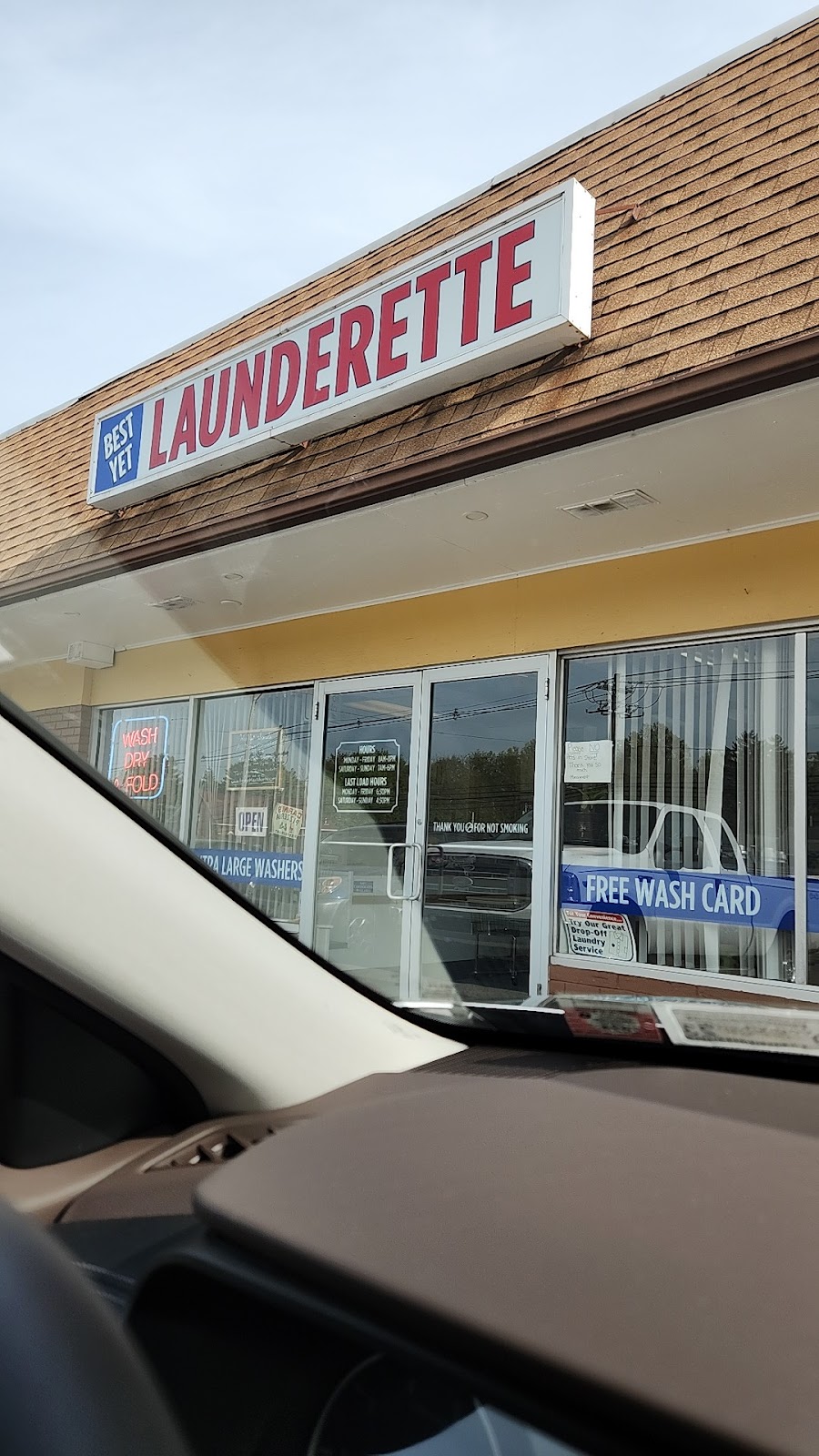 Best Yet Launderette | 822 E Center St, Wallingford, CT 06492 | Phone: (203) 269-3441