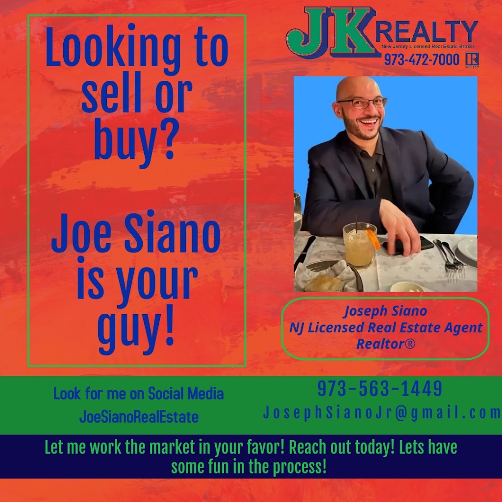 Joseph Siano - JK Realty | 270 Colfax Ave, Clifton, NJ 07013 | Phone: (973) 563-1449