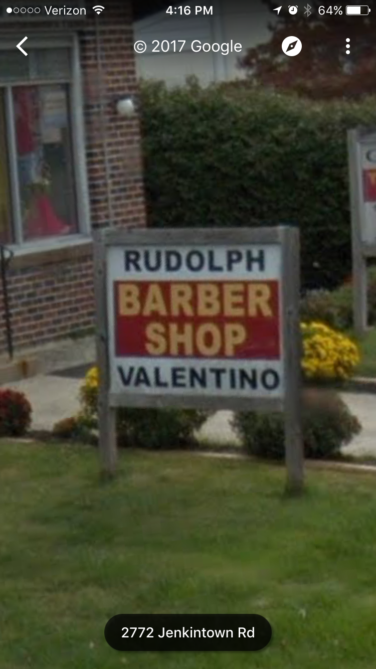 Rudolph Valentino Barber Shop | 2761 Jenkintown Rd, Glenside, PA 19038 | Phone: (267) 763-1402
