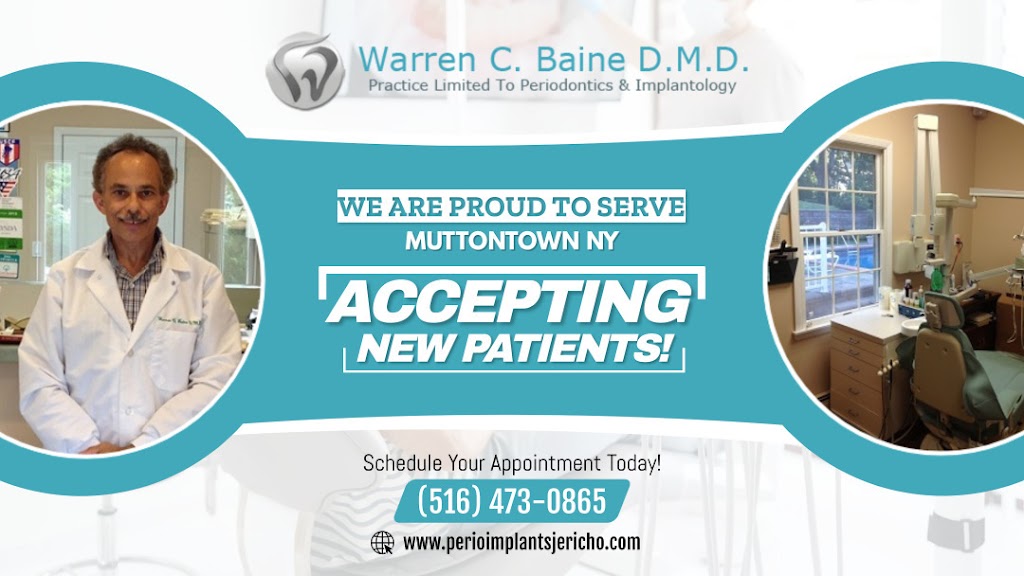 Warren C. Baine, DMD | 302 Ivy Hill Ct, Jericho, NY 11791 | Phone: (516) 473-0865