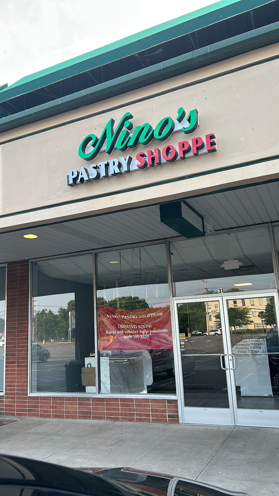 Nino’s Pastry Shoppe, Ewing Location | 31 Scotch Rd, Ewing Township, NJ 08628 | Phone: (609) 583-4561