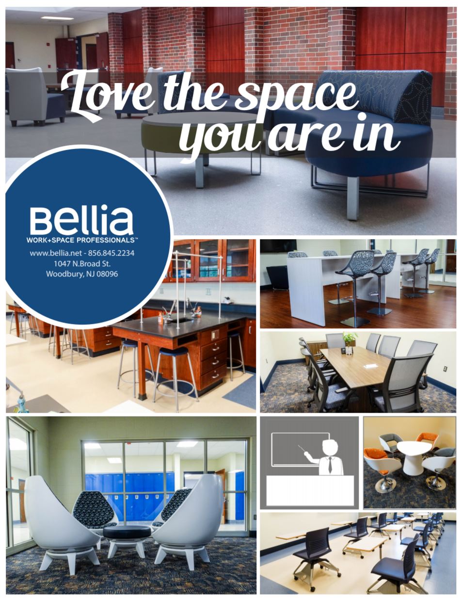 Bellia Office Furniture | 1047 N Broad St STE 2, Woodbury, NJ 08096 | Phone: (856) 845-2234