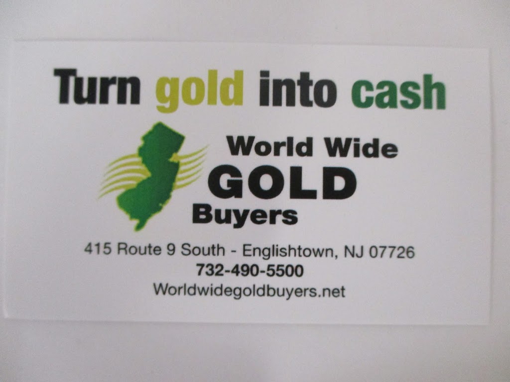 World Wide Gold Buyers | 415 US-9, Marlboro, NJ 07726 | Phone: (732) 490-5500