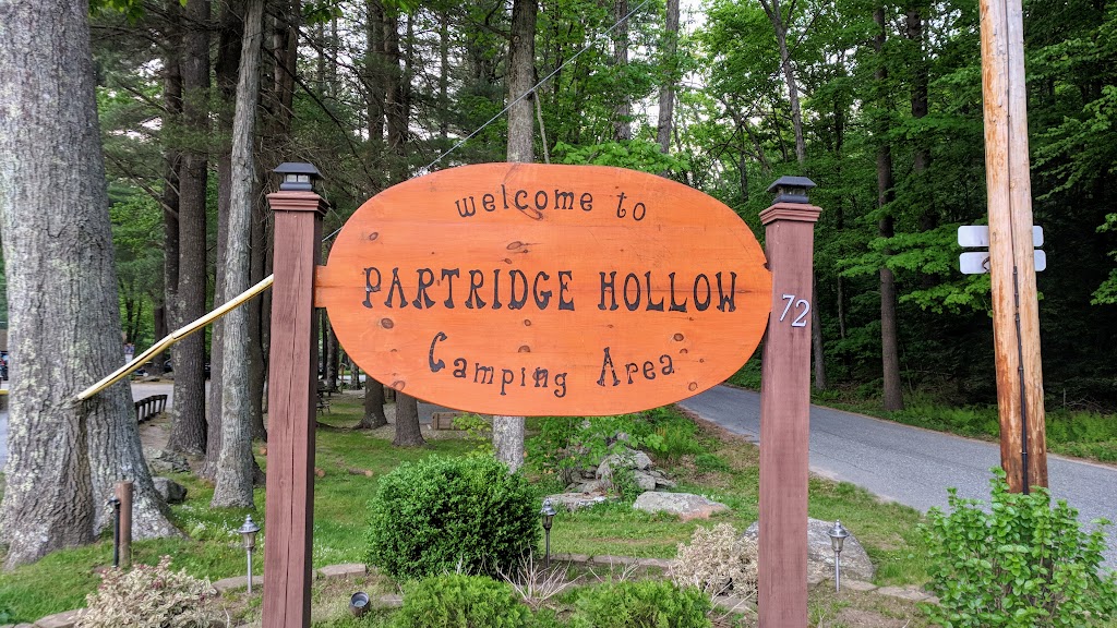 Partridge Hollow Campground | 72 Sutcliff Rd, Monson, MA 01057 | Phone: (413) 267-5122