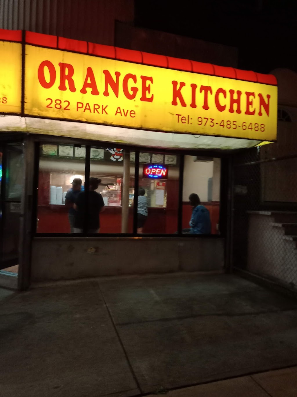 Orange Kitchen | 282 Park Ave, Newark, NJ 07107 | Phone: (973) 485-6488