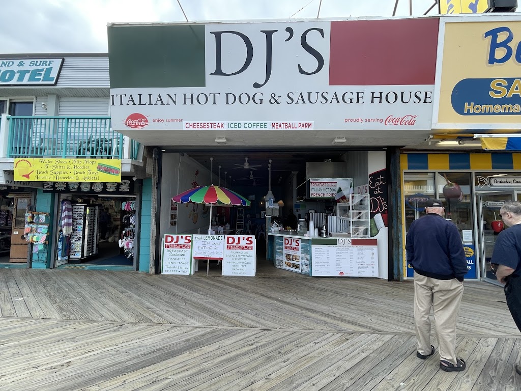 DJs Italian hotdogs and sausage house pizzaria | 1205 Ocean Terrace, Seaside Heights, NJ 08751 | Phone: (908) 346-0869