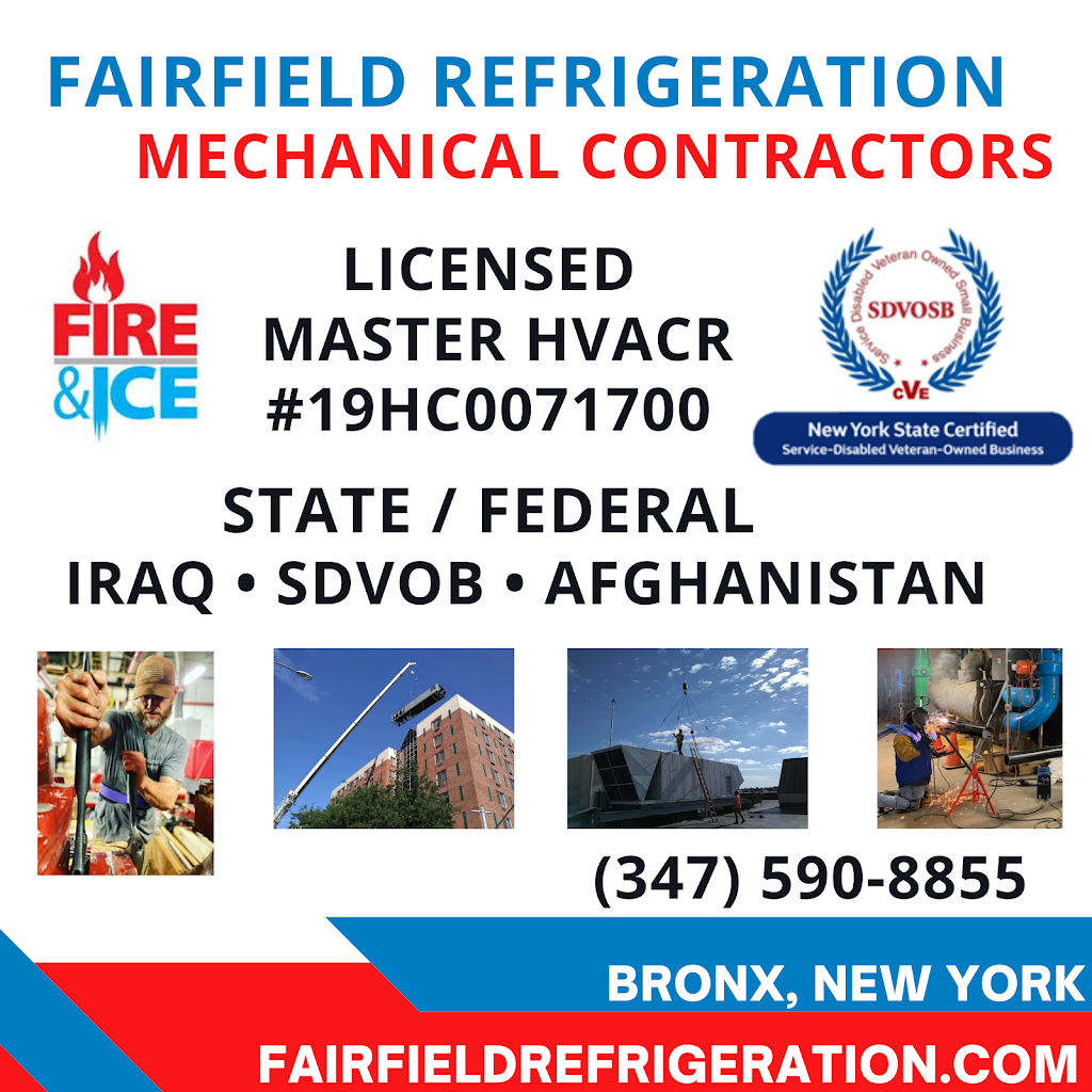 Fairfield Refrigeration & Cooling Equipment | 147 Lincoln Ave, Bronx, NY 10454 | Phone: (347) 590-8855