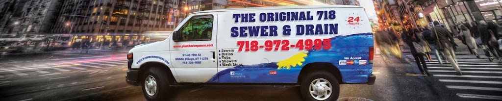 Original 718 Sewer & Drain Inc. | 61-46 70th St, Middle Village, NY 11379 | Phone: (718) 729-4995