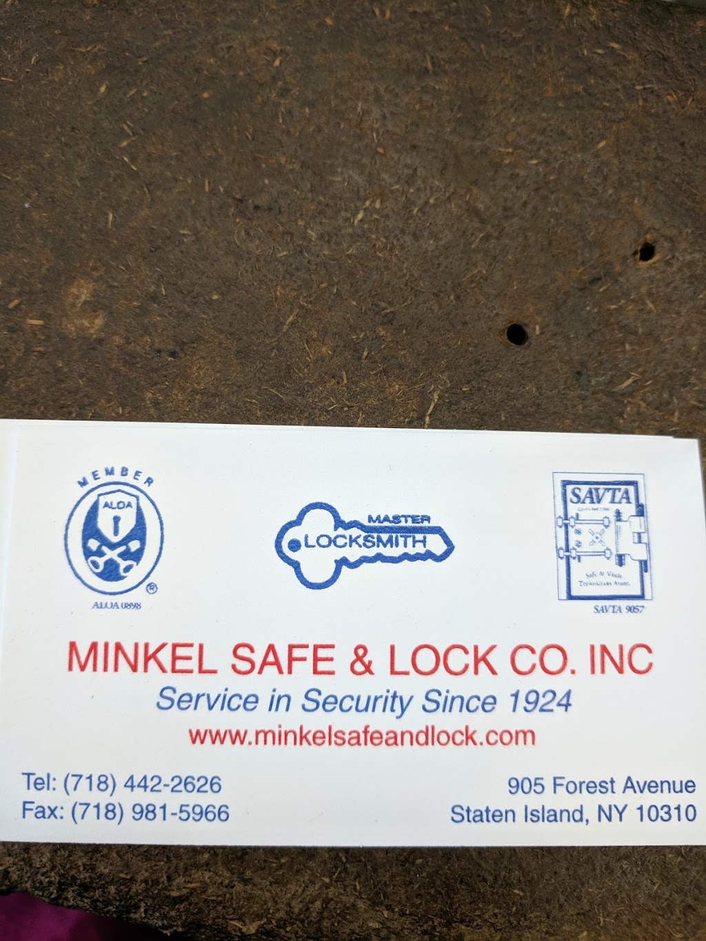 Minkel Safe & Lock Co.,Inc. | 905 Forest Ave, Staten Island, NY 10310 | Phone: (718) 442-2626