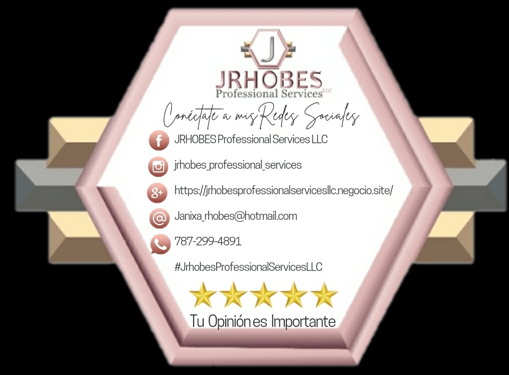 JRHOBES Professional Services LLC | 311 Eastern St, New Haven, CT 06513 | Phone: (787) 299-4891