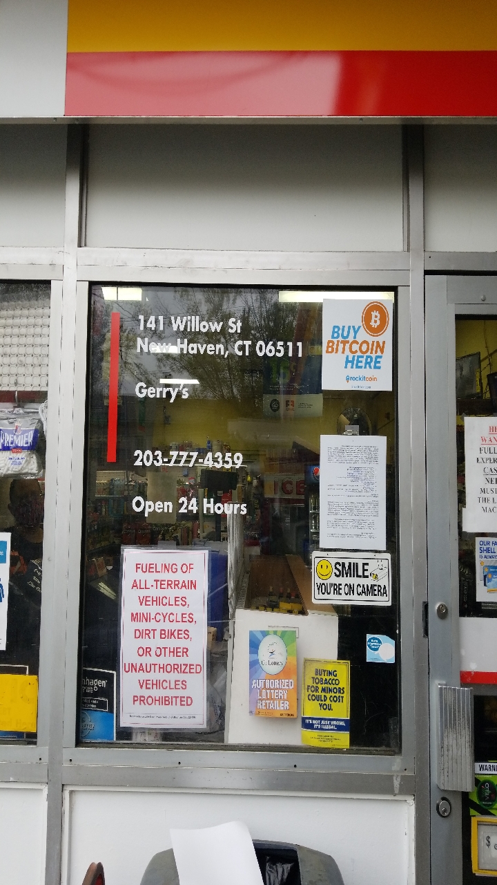 RockItCoin Bitcoin ATM | 141 Willow St, New Haven, CT 06511 | Phone: (888) 702-4894