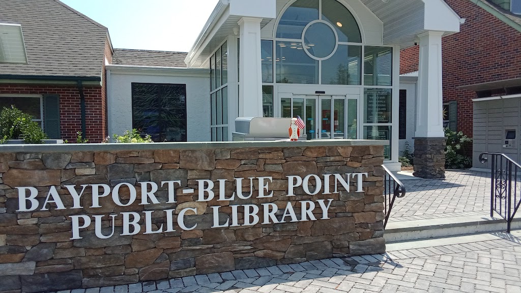 Bayport-Blue Point Public Library | 186 Middle Rd, Blue Point, NY 11715 | Phone: (631) 363-6133