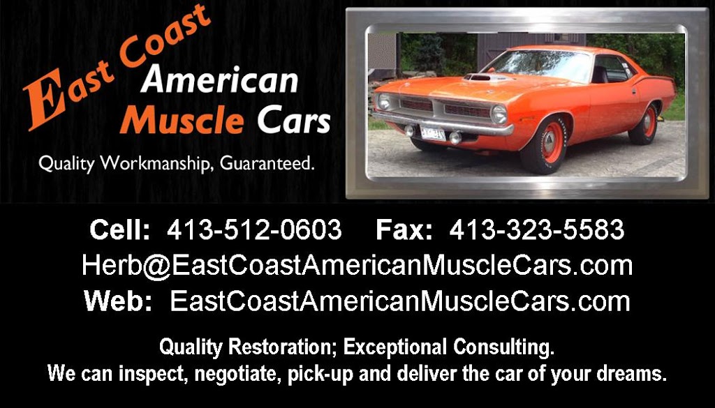 East Coast American Muscle Cars | 26 Jensen St #9390, Belchertown, MA 01007 | Phone: (413) 512-0603