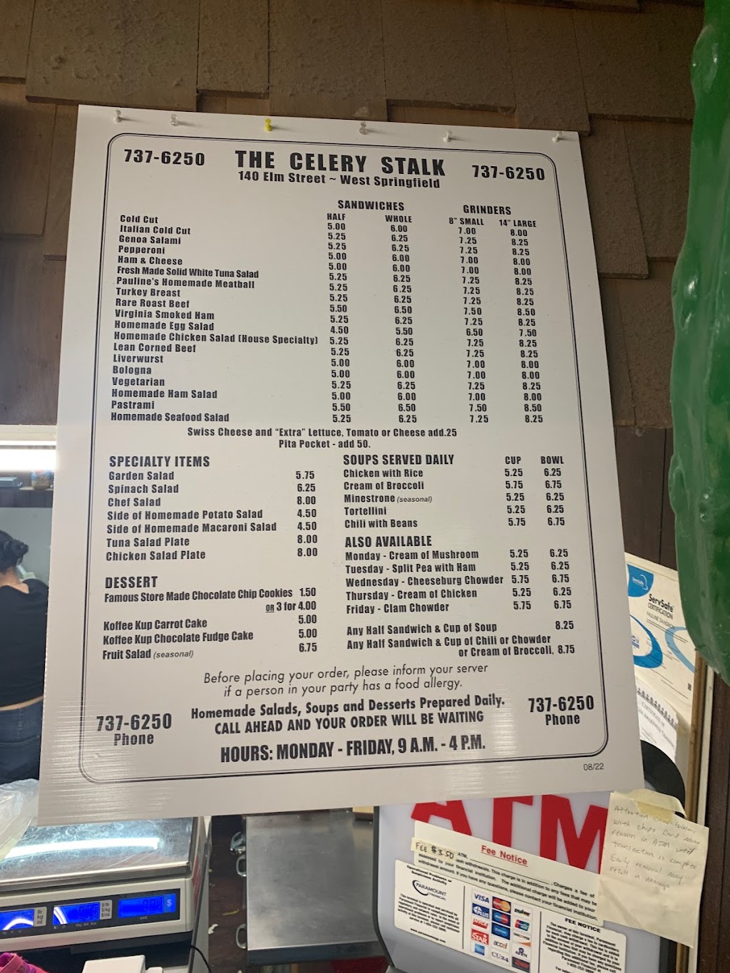 Celery Stalk | 140 Elm St, West Springfield, MA 01089 | Phone: (413) 737-6250