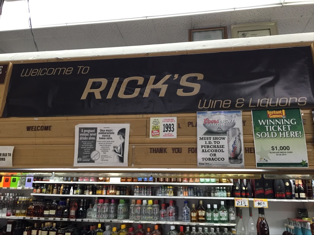 Ricks Wine & Liquors | 1140-42 South Ave, Plainfield, NJ 07062 | Phone: (908) 755-9393