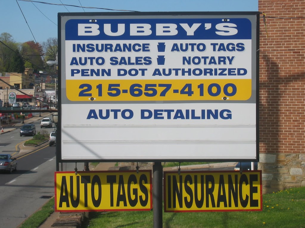 Bubbys Auto Tags & Insurance | 1633 Old York Rd, Abington, PA 19001 | Phone: (215) 657-4100