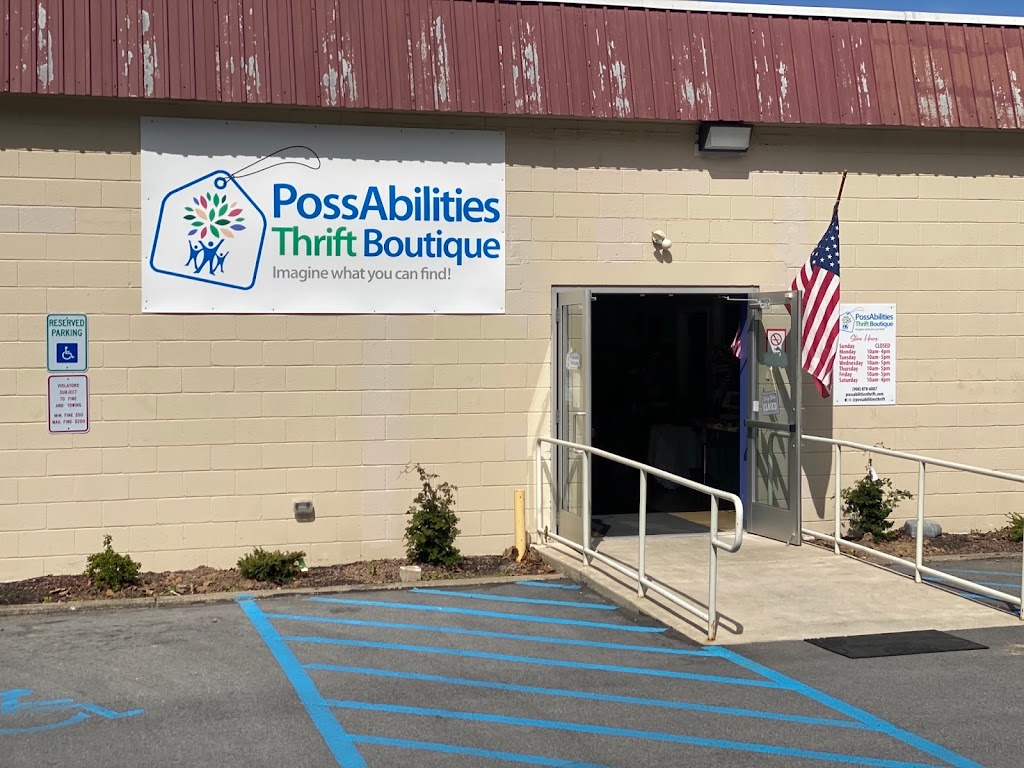 PossAbilities Thrift Boutique Phillipsburg | Back of building, 1224 S Main St, Phillipsburg, NJ 08865 | Phone: (908) 878-6887