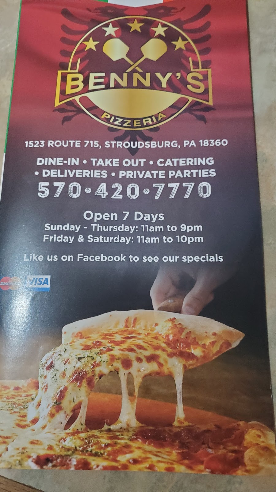 Bennys | 1523 PA-715, Stroudsburg, PA 18360 | Phone: (570) 420-7770