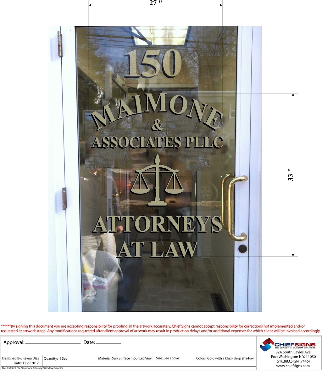 Maimone & Associates PLLC | 150 Haven Ave, Port Washington, NY 11050 | Phone: (516) 390-9595