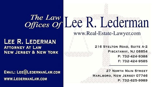 Law Office of Lee R. Lederman | 27 N Main St, Marlboro, NJ 07746 | Phone: (732) 424-9388