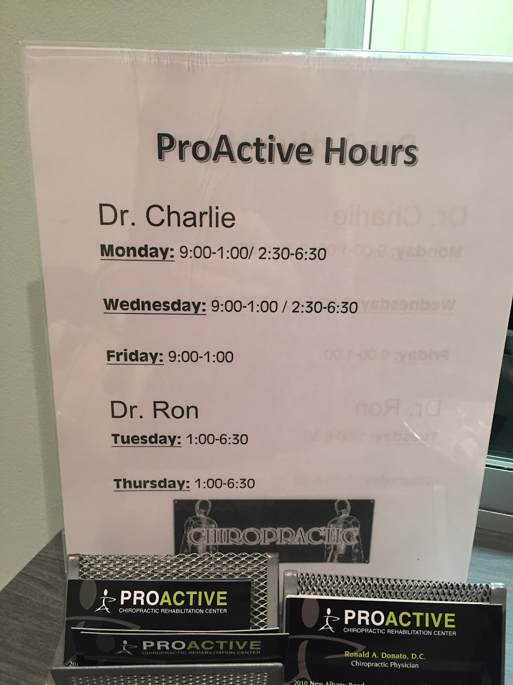ProActive Chiropractic Center | 700 US-130 #107, Cinnaminson, NJ 08077 | Phone: (856) 829-8100