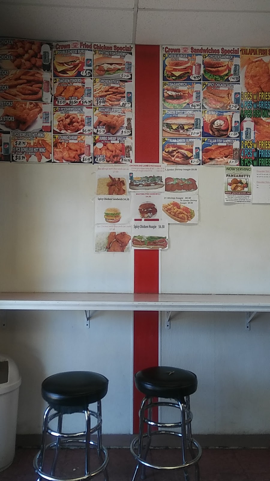 Crown Fried Chicken | 510 Williamstown Rd #2B, Sicklerville, NJ 08081 | Phone: (856) 262-9282