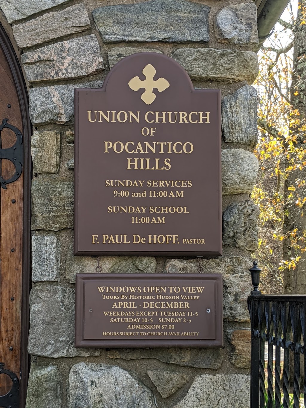 Union Church of Pocantico Hills | 555 Bedford Rd, Tarrytown, NY 10591 | Phone: (914) 631-2069