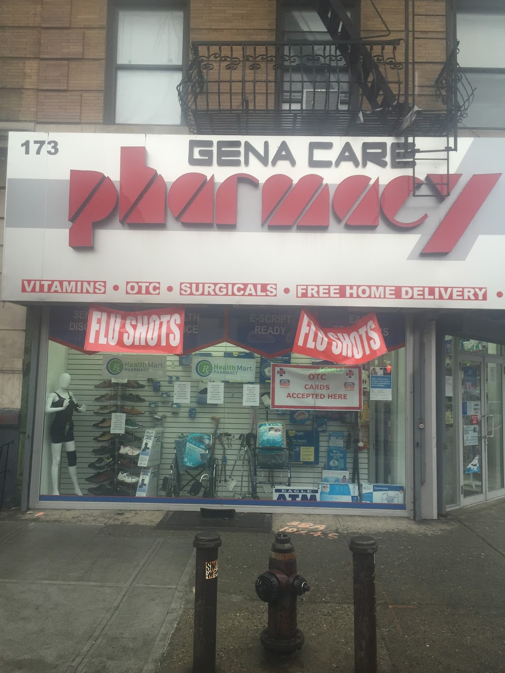 Gena Care Pharmacy | 173 Chauncey St, Brooklyn, NY 11233 | Phone: (718) 484-7166