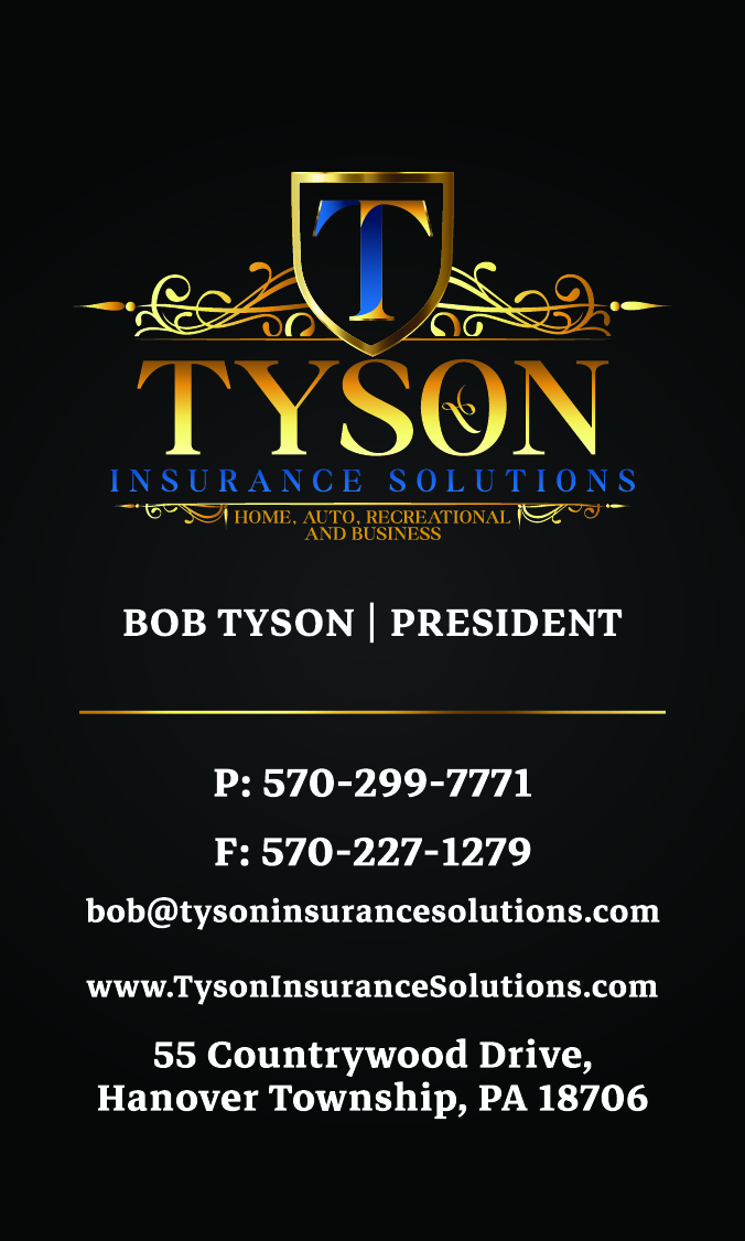 Tyson Insurance Solutions | 1401 PA-507, Greentown, PA 18426 | Phone: (570) 299-7771