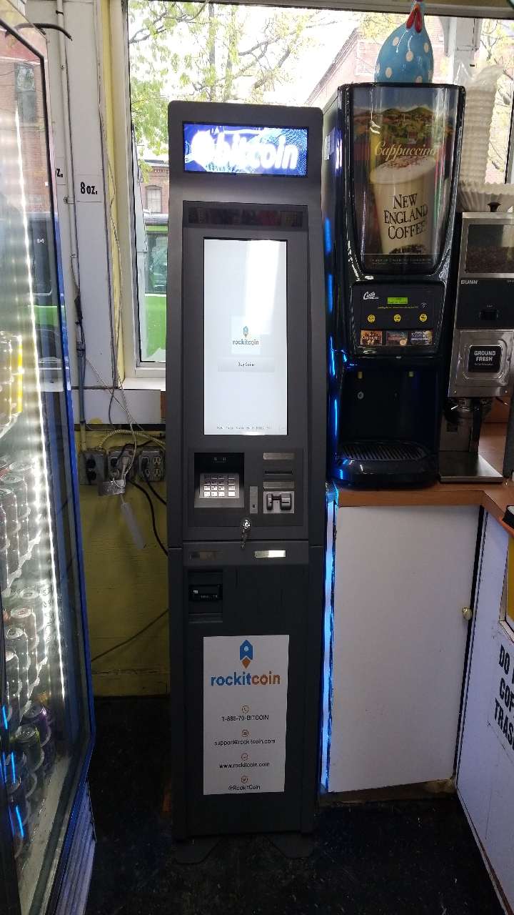 RockItCoin Bitcoin ATM | 141 Willow St, New Haven, CT 06511 | Phone: (888) 702-4894