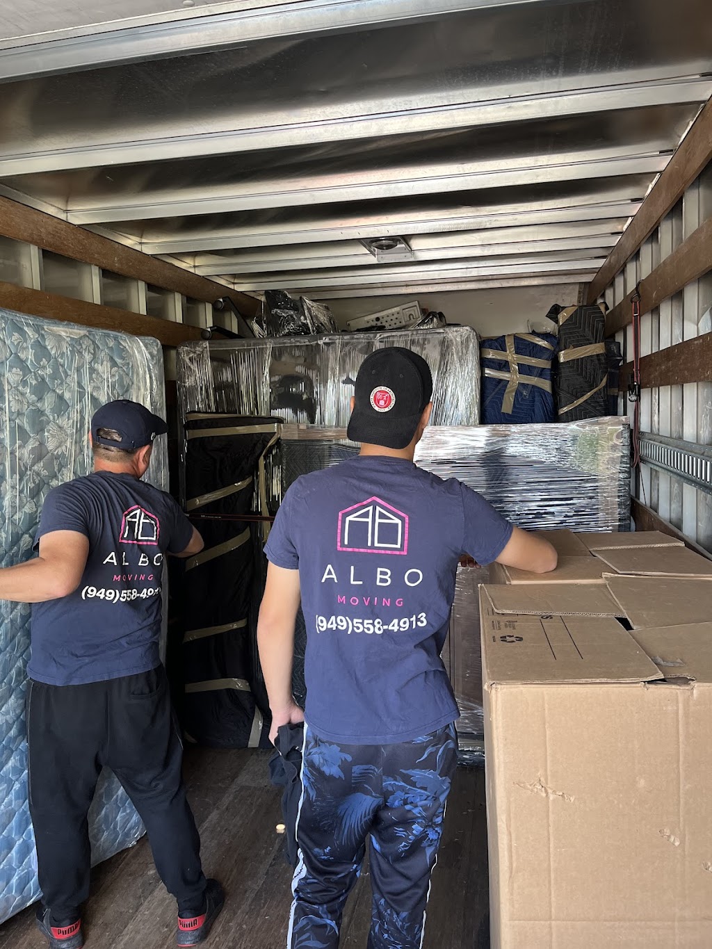 Albo moving & packing services | 252 Blue Ridge Dr, Levittown, PA 19057 | Phone: (949) 558-4913