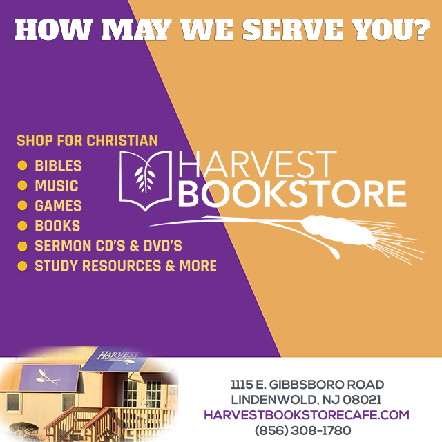 Harvest Bookstore (Christian Bookstore) | 1115 E Gibbsboro Rd # A, Lindenwold, NJ 08021 | Phone: (856) 309-1780