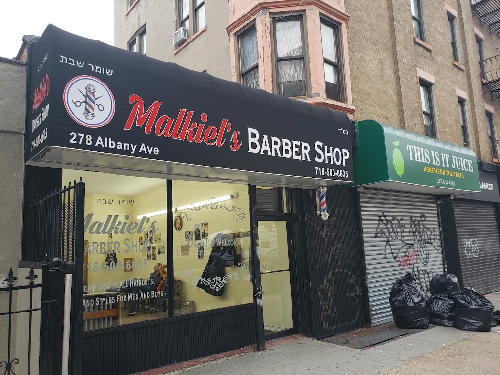 Malkiel’s Barber Shop | 278 Albany Ave, Brooklyn, NY 11213 | Phone: (718) 500-6635