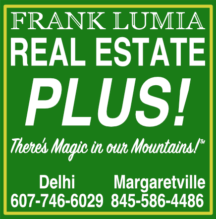 Frank Lumia Real Estate Plus! | 78 Main St, Delhi, NY 13753 | Phone: (607) 746-6029