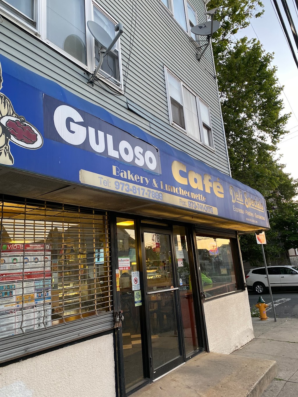 Guloso’s Cafe | 478 Ferry St, Newark, NJ 07105 | Phone: (973) 817-7888