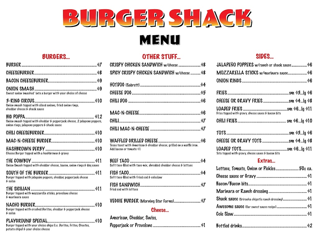 Burger Shack | 1014 Texas Palmyra Hwy, Honesdale, PA 18431 | Phone: (272) 253-3413