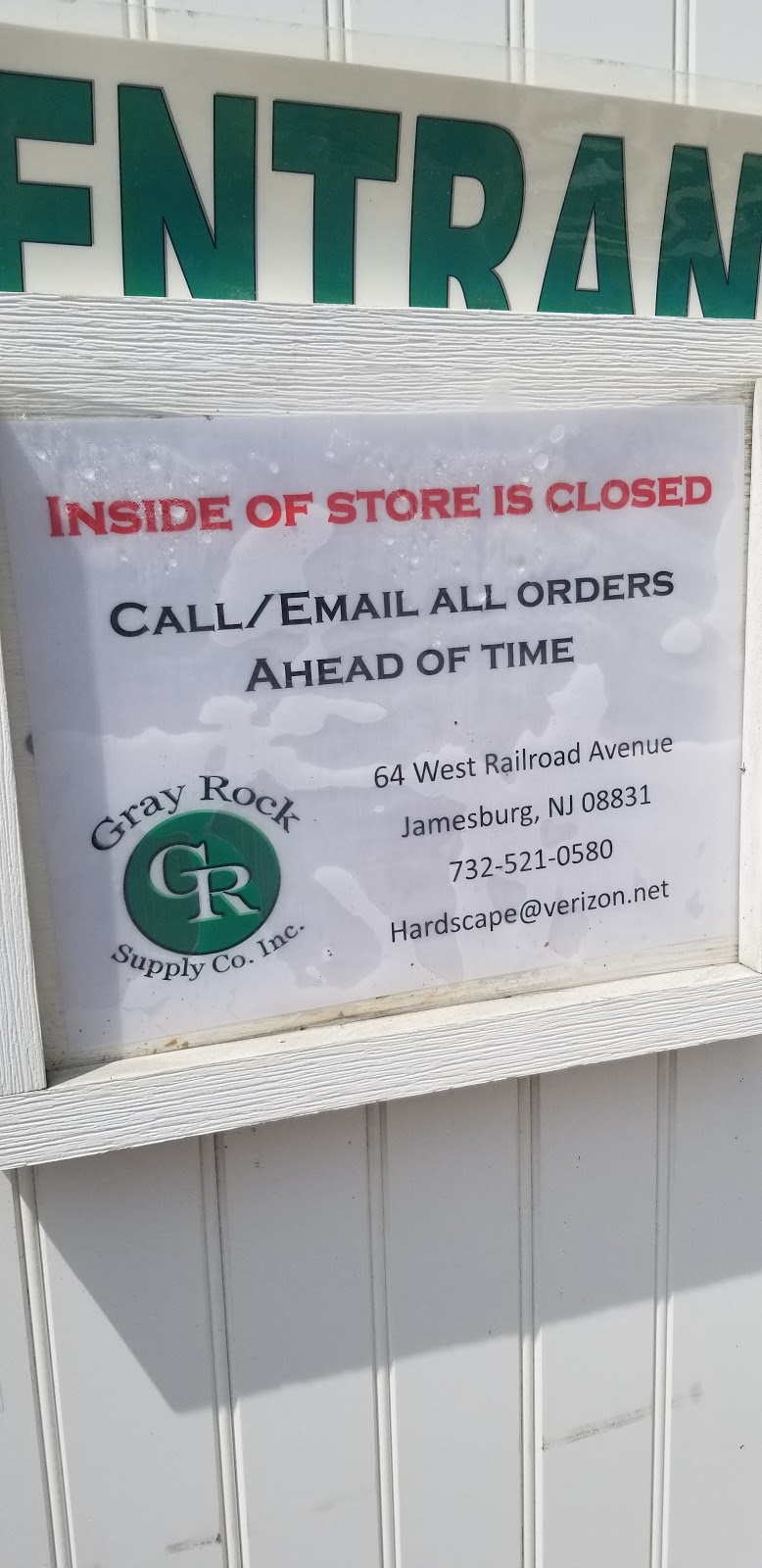 Gray Rock Supply Company, Inc. | 64 W Railroad Ave, Jamesburg, NJ 08831 | Phone: (732) 521-0580